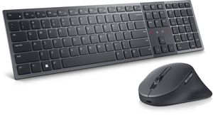DELL KM900 clavier Souris incluse Bureau RF sans fil + Bluetooth AZERTY Français Graphite