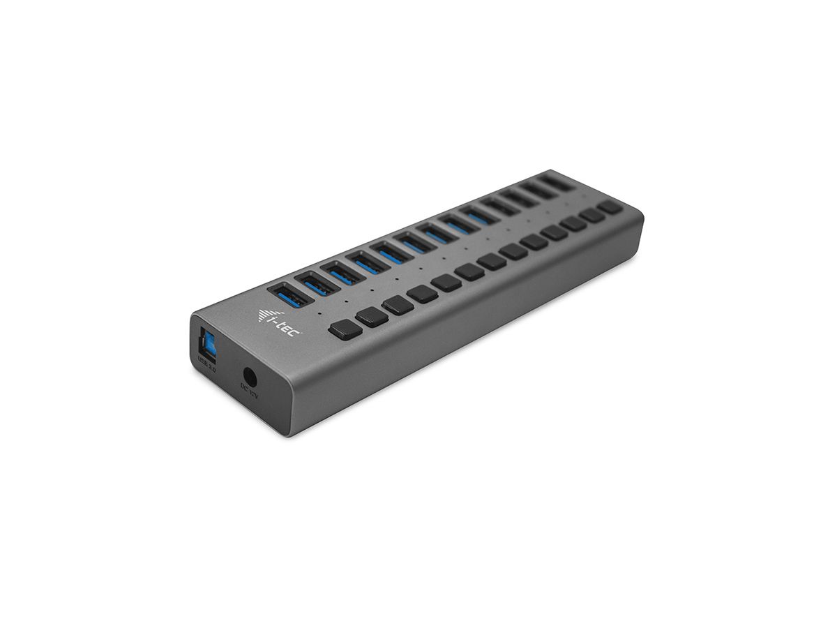 i-tec USB 3.0 Charging HUB 13port + Power Adapter 60 W