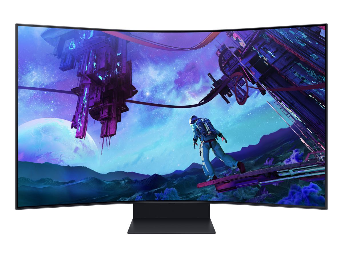 Samsung G97NC écran plat de PC 139,7 cm (55") 3840 x 2160 pixels 4K Ultra HD LED Noir
