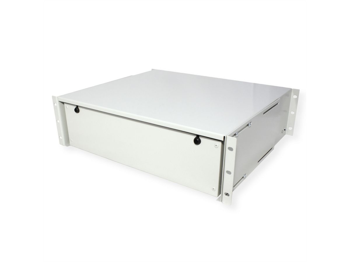 ROLINE 19" Tiroir pour clavier 3U, 400P fermable gris