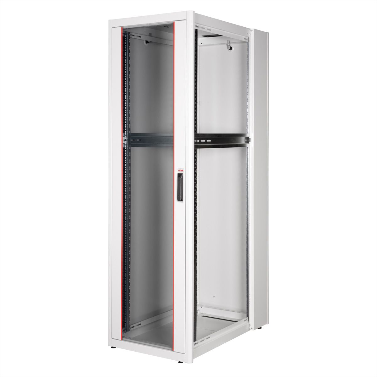ROLINE 19" Baie réseau Basic 42U, 600x1000 LxP Porte verre gris