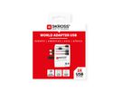 SKROSS Adaptateur de voyage universel MUV USB 2xA à 2 broches, monde