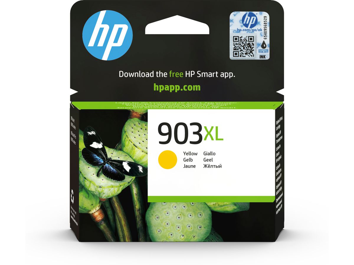HP 903XL Cartouche d’encre jaune grande capacité authentique