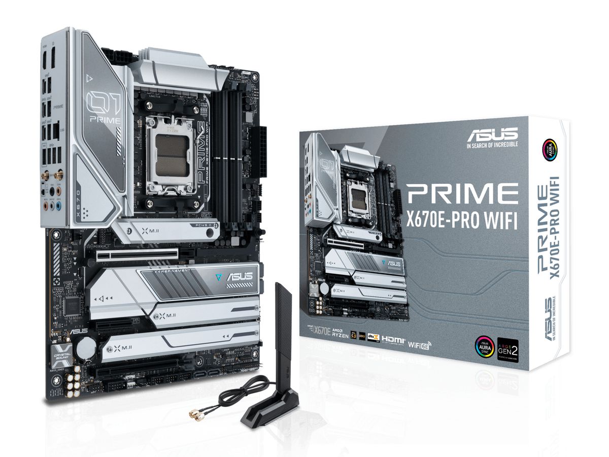 ASUS PRIME X670E-PRO WIFI AMD X670 Emplacement AM5 ATX