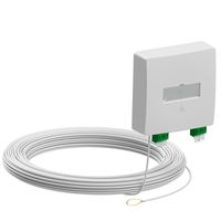d.center® Gf-TA 42 pré-assemblée, 2x connecteurs LCD/APC, 2x câbles LC/APC duplex , 15 m
