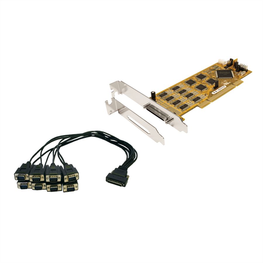 EXSYS EX-42378 Carte PCI 8x RS-232/422/485