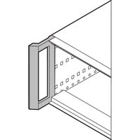 Poignée avant SCHROFF, montage ultérieur pour RatiopacPRO AIR, RAL 7016, 6/7 U