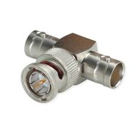 TELEGÄRTNER Raccord BNC en T 75 Ohm femelle / mâle / femelle