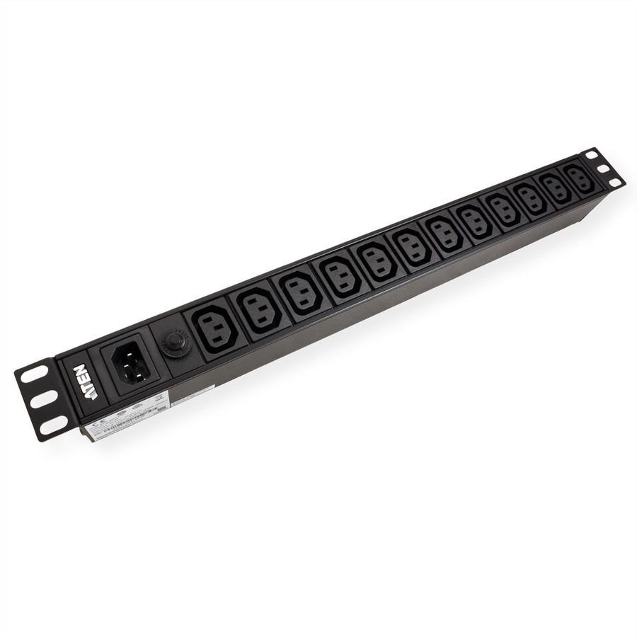 ATEN PE0112G Série PDU de base 1U 10A 12 ports