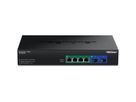 TRENDnet TPE-BG5062 Switch PoE++ 2,5G GaN à 6 ports, avec ports SFP+ 10G (240W)