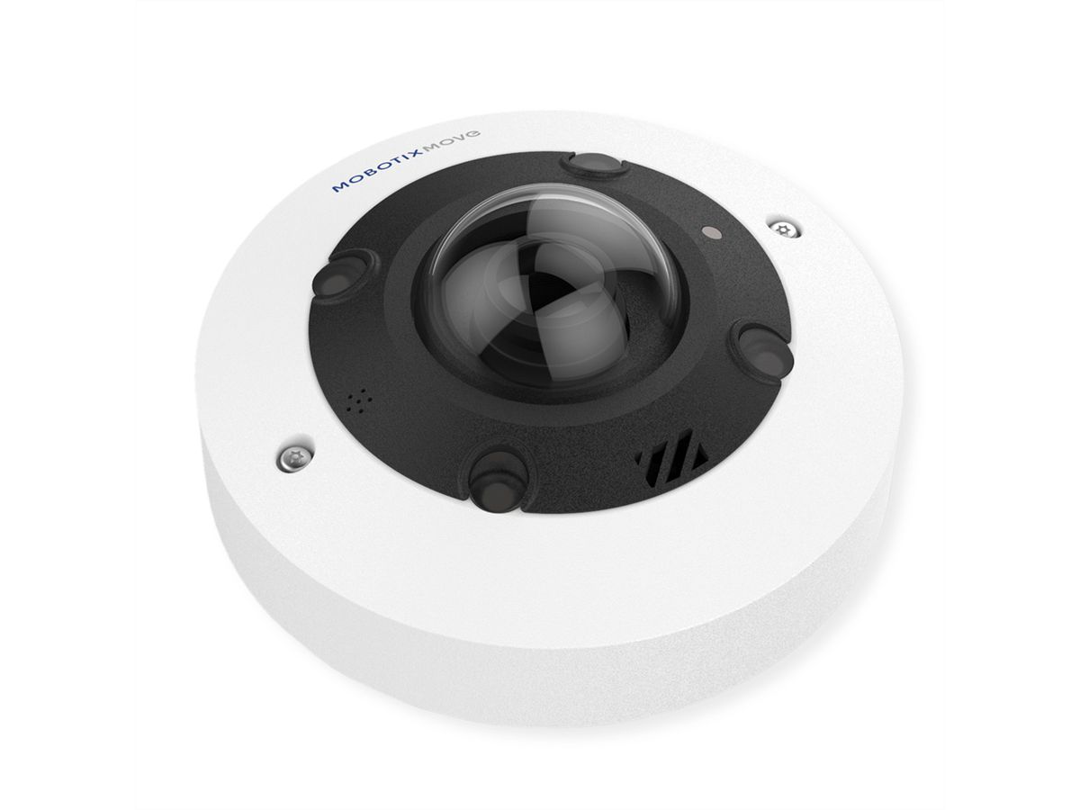 Mobotix Move Indoor Caméra Fisheye 12 MP, 180°/360°, IR-LED à 10m