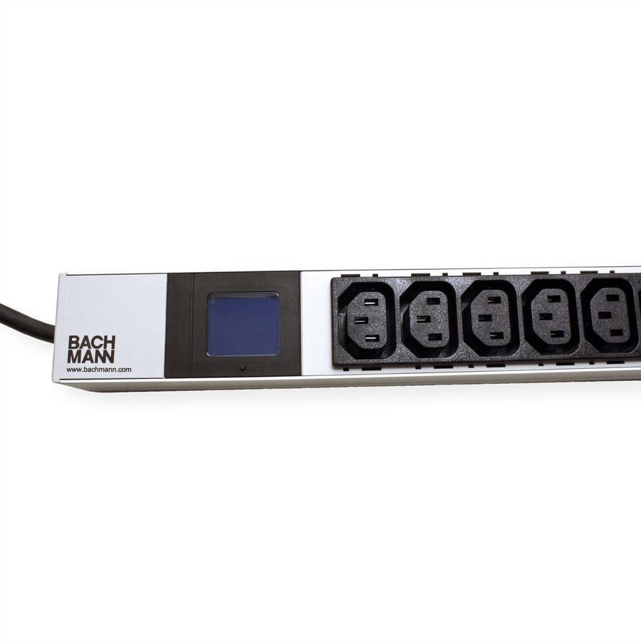 BACHMANN BN0500 19" PDU 1UH 16xC13 4xC19, CEE 16A, bleu