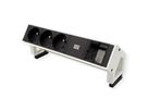 BACHMANN DESK2 3xUTE 1xCM 0,2m GST18 RAL9010