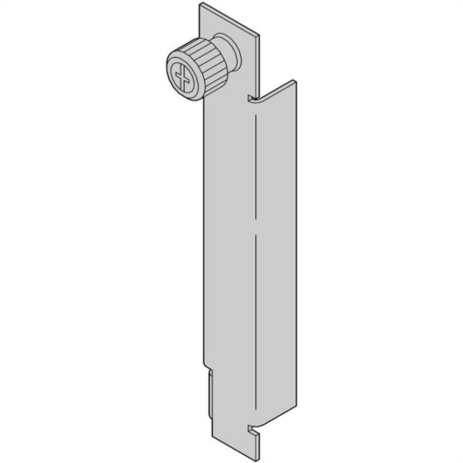 SCHROFF AdvancedTCA Panneau de remplissage pour fente de Shelf Manager, blindé, SSt