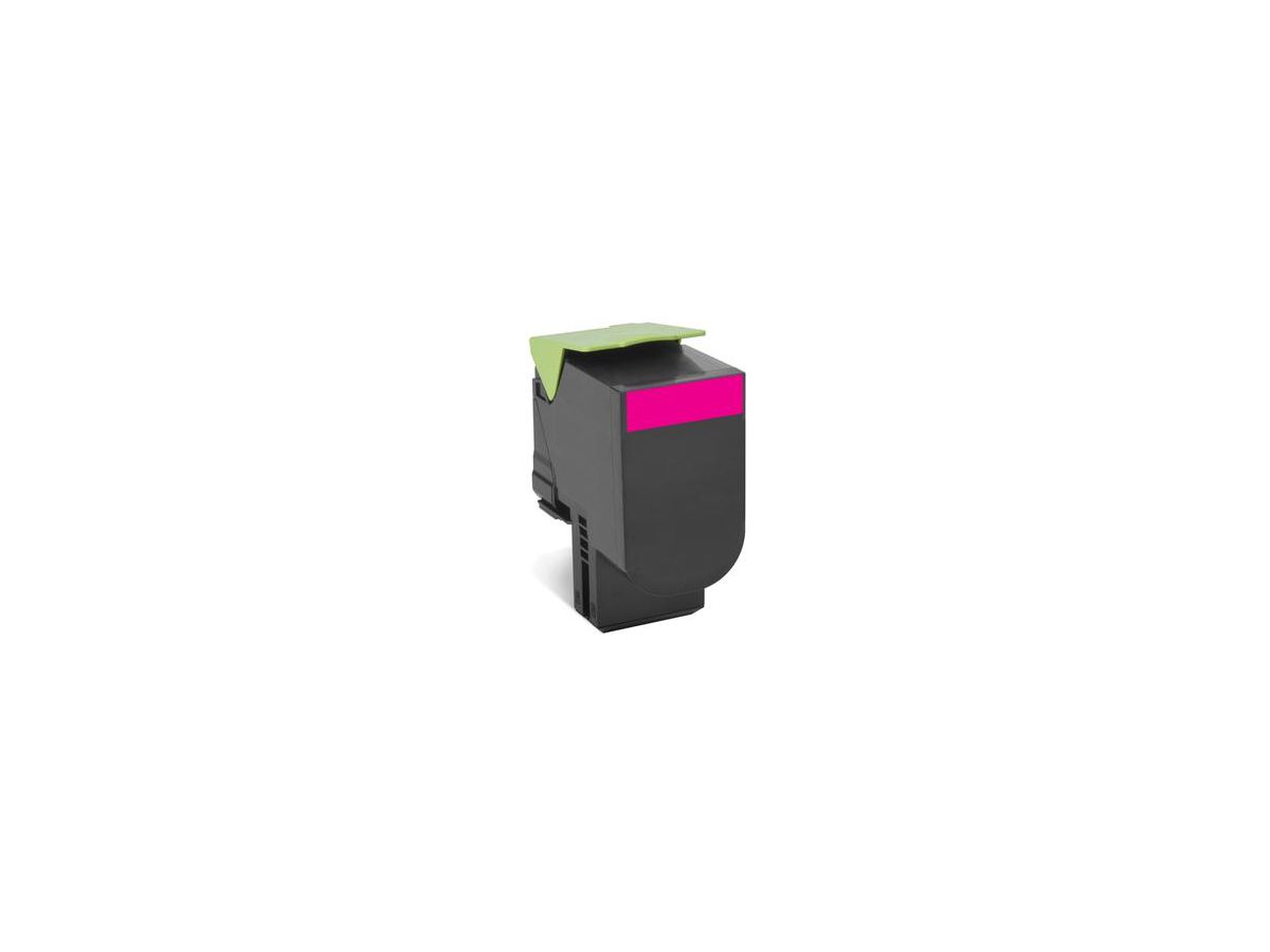 Lexmark 80C2HME Cartouche de toner Original Magenta 1 pièce(s)
