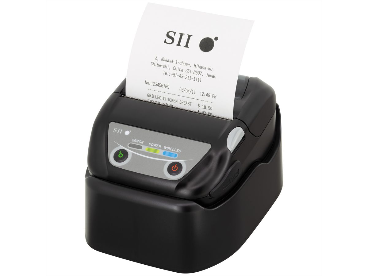 SEIKO MP-B30 Imprimante mobile d’étiquettes, WLAN USB