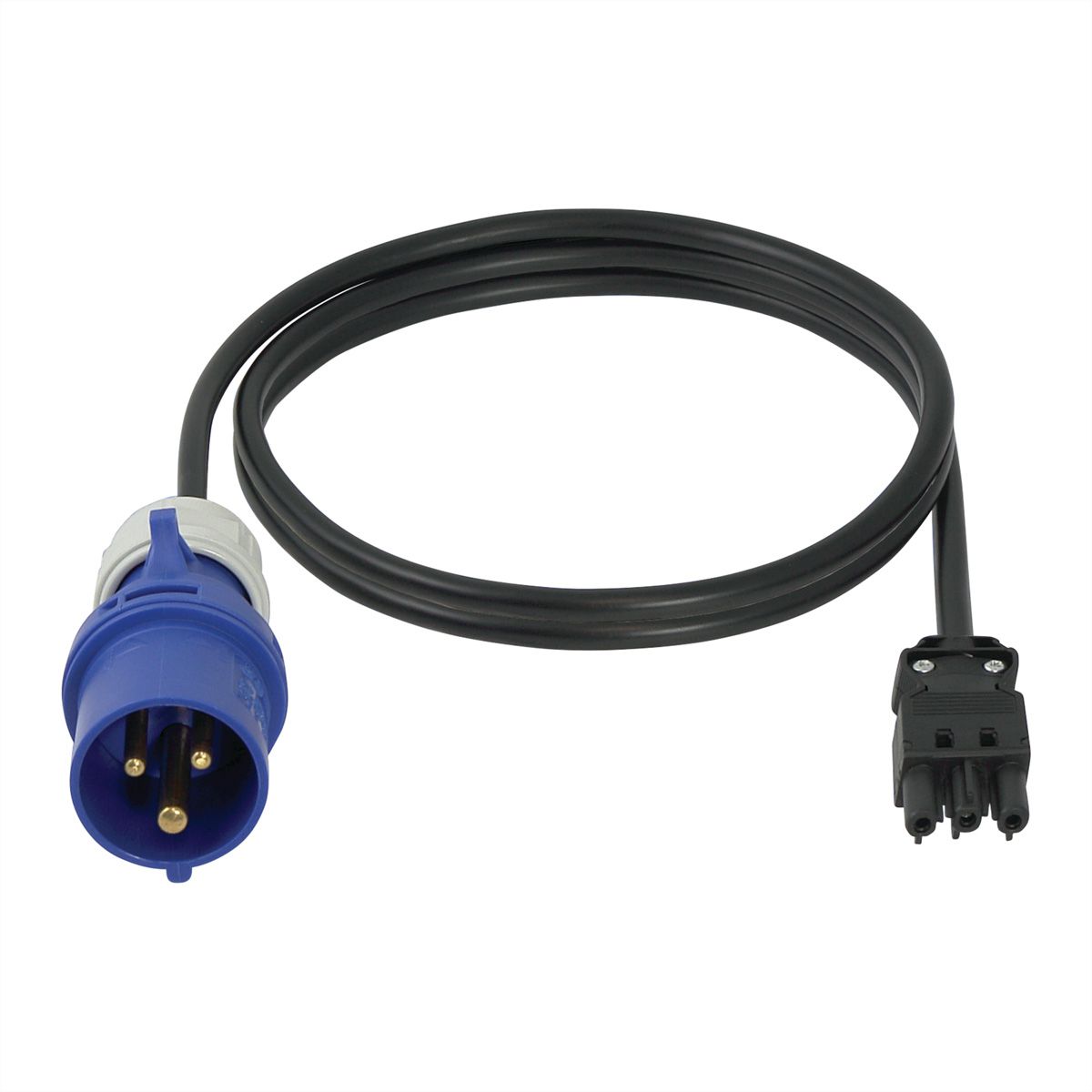 Câbles de raccordement SCHROFF Wieland® pour réglette de prises, GST18, 2.5 m, IEC 60309