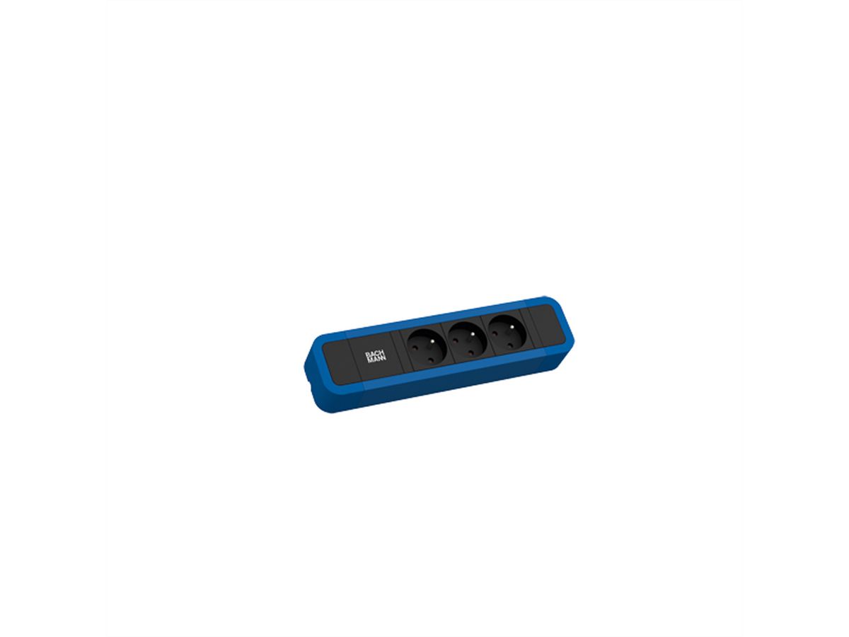 BACHMANN PRIMO 2 3xUTE 2,0m CEE7/7 RAL5010