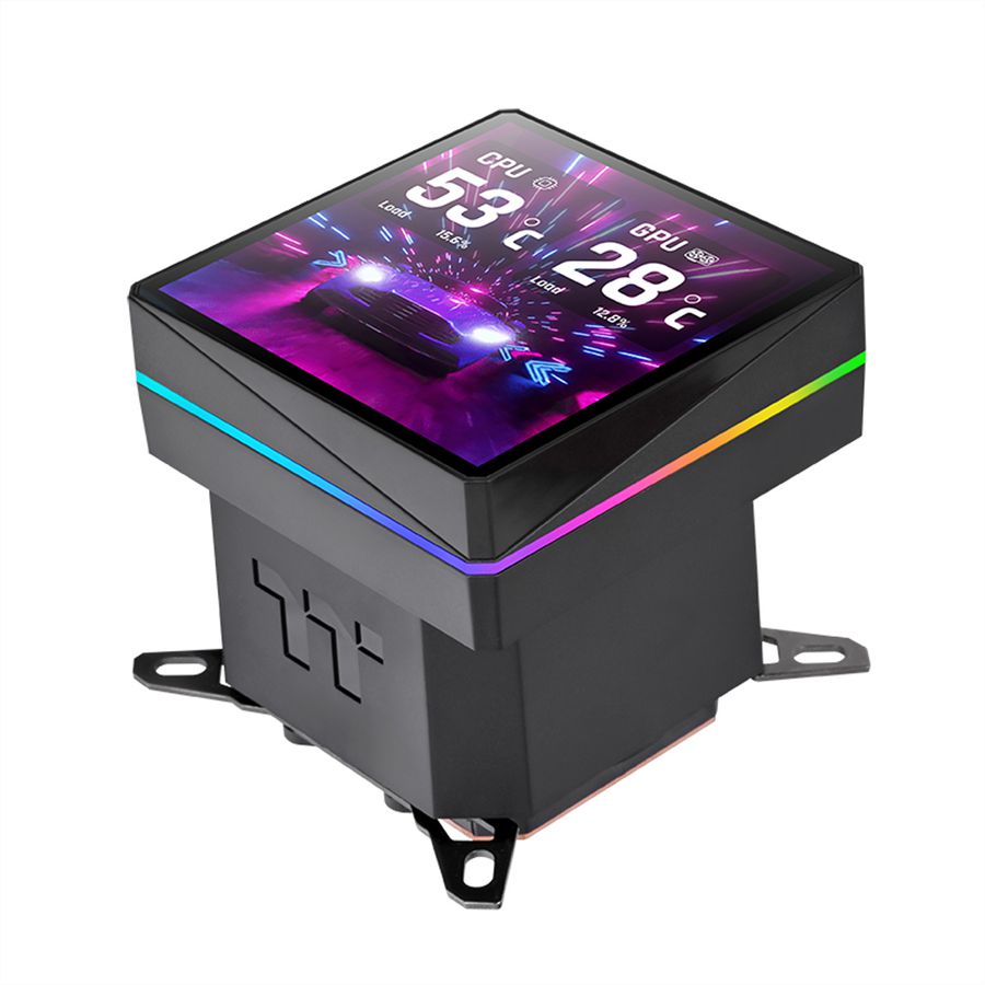 Thermaltake TH360 V3 Ultra ARGB Sync AIO Refroidisseur liquide pour processeur, noir