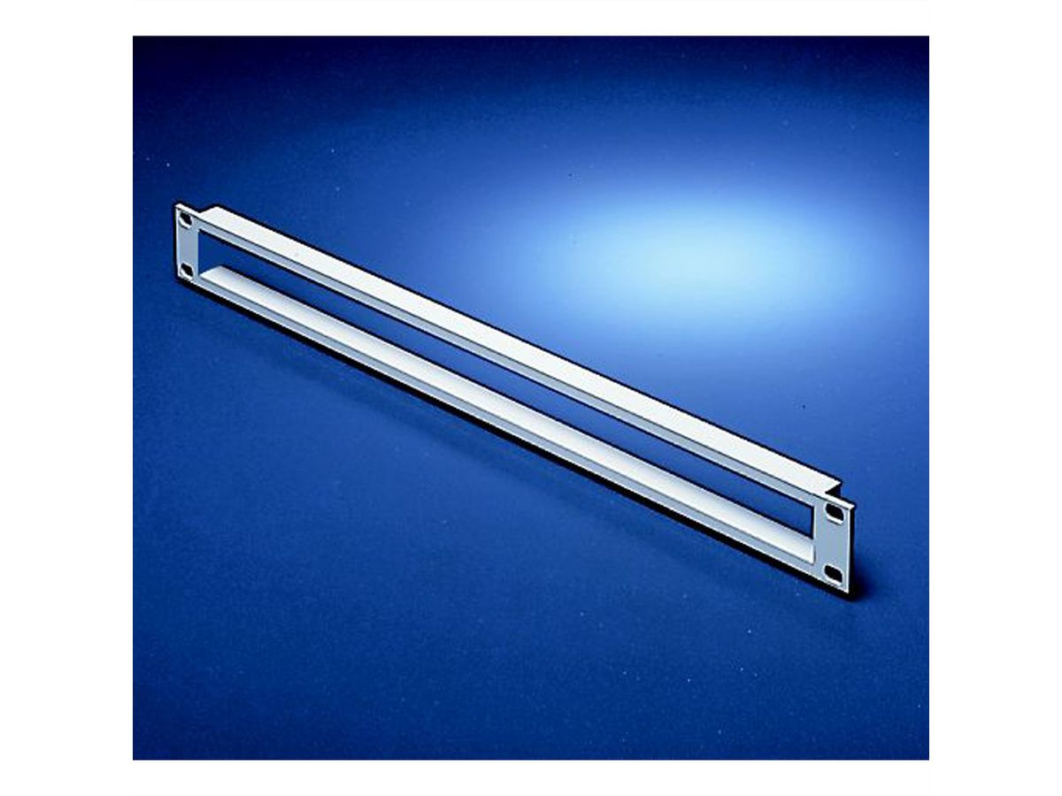 SCHROFF Canalisation de câbles 19", 2 U, 1,5 mm, acier, RAL 7021