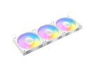 ANTEC Ventilateur de boîtier PC C120 ARGB 120 mm, lot de 3, blanc