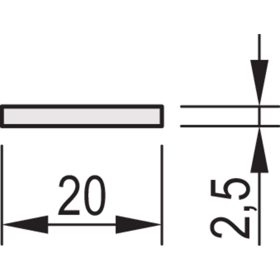SCHROFF Face avant, plate, non blindée, découpe Sub-D, 3 U, 4 HP, 3 x 9 broches, 2,5 mm, alu, anodisé avant, conducteur arrière