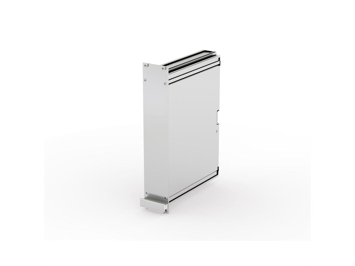 SCHROFF, cadre, unité enfichable PRO, couvercle lisse, 1 connecteur, 6 U, 10 HP, 167 mm