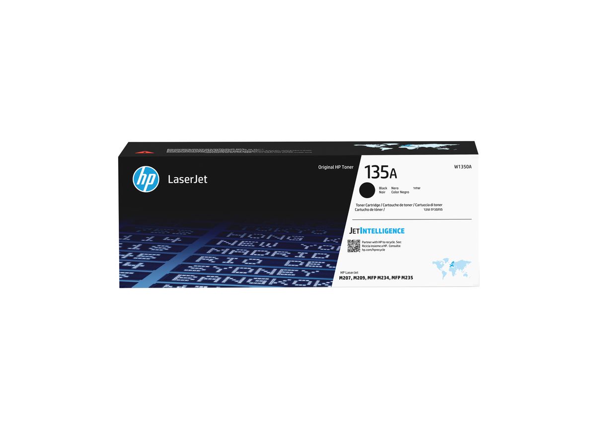 HP LaserJet Cartouche de toner noir authentique 135A