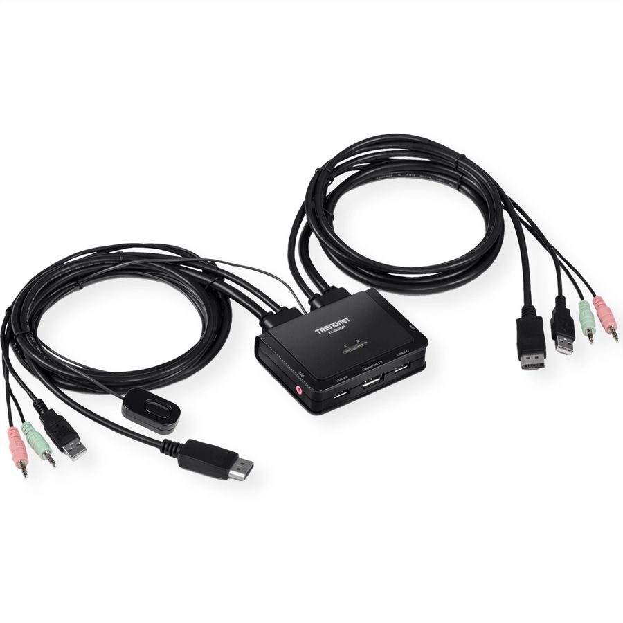 TRENDnet TK-220DPi Switch KVM DisplayPort 4K à 2 ports