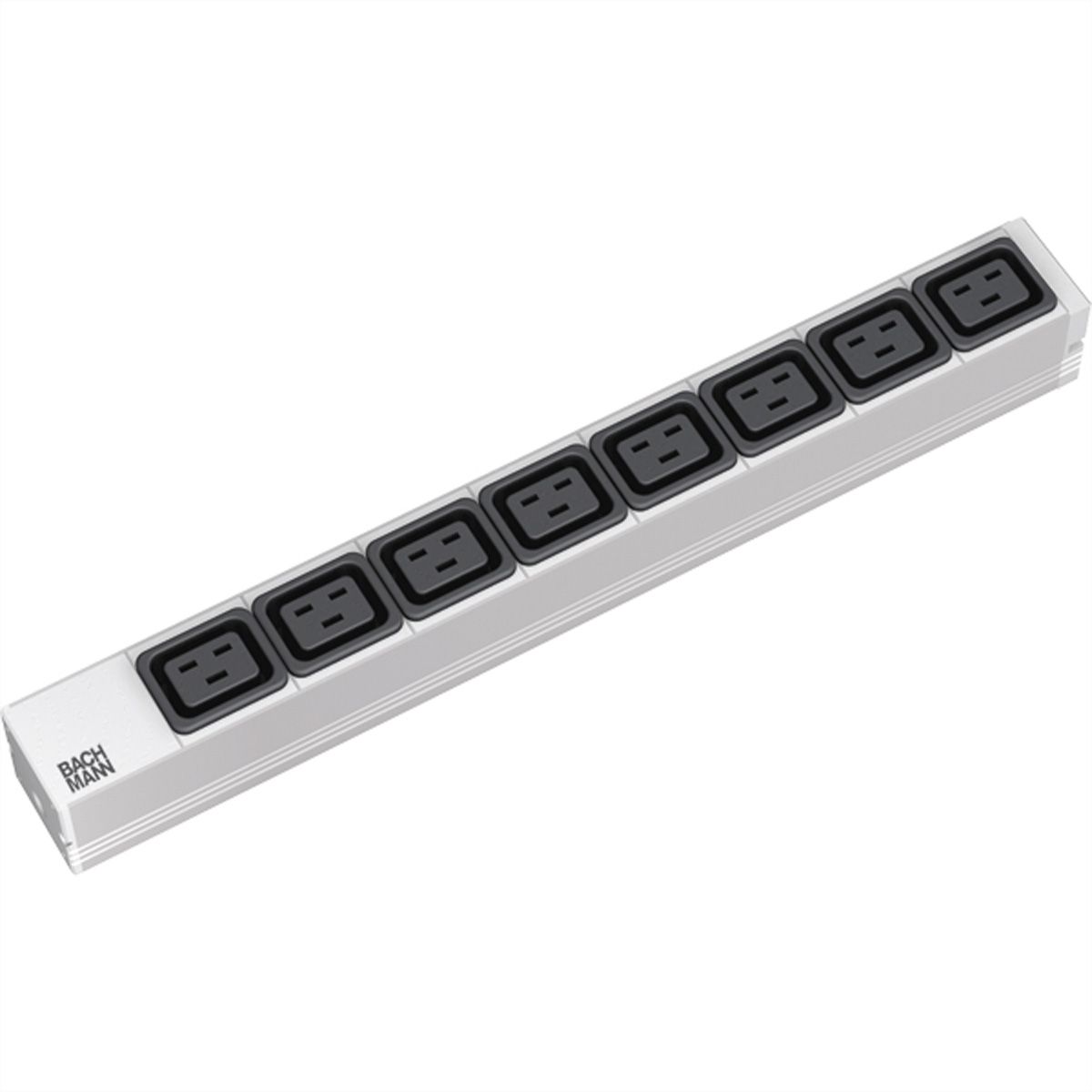 BACHMANN 19" Prise multiple 8 IEC320 C19 F et C20 M