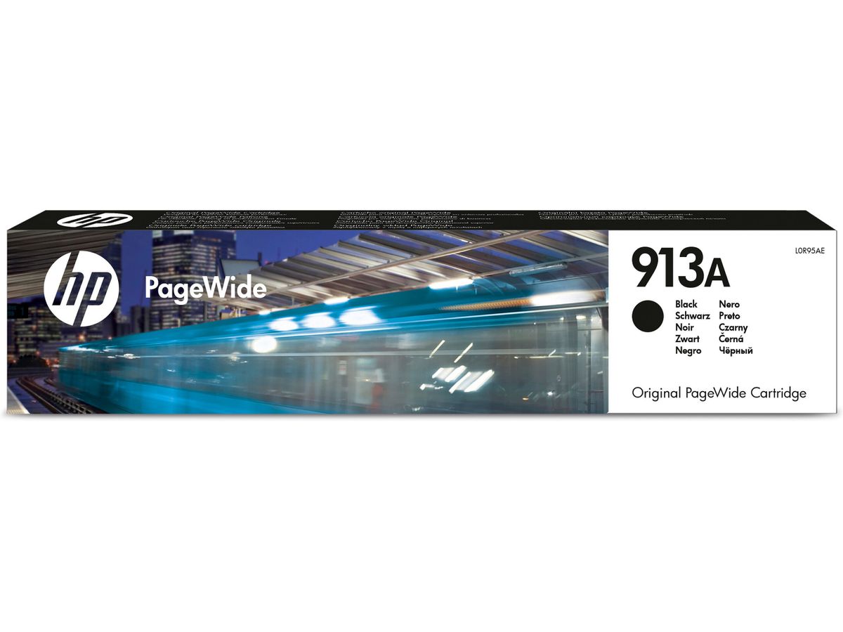 HP 913A Cartouche d’encre noire PageWide authentique