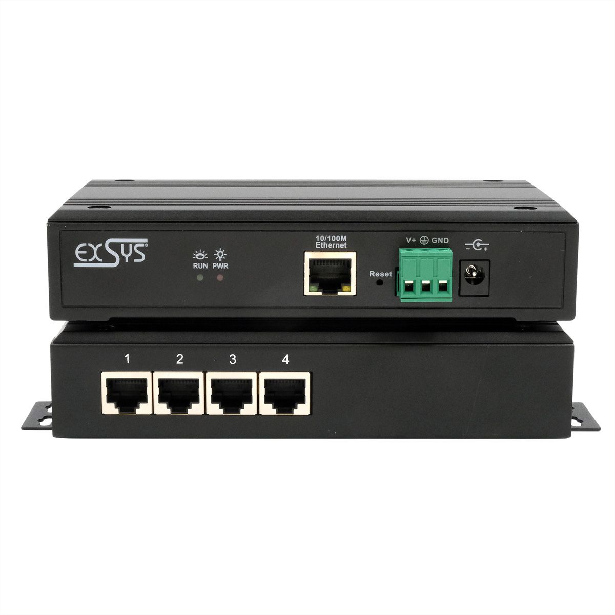 EXSYS EX-61004 Ethernet vers 4x RS-232/422/485