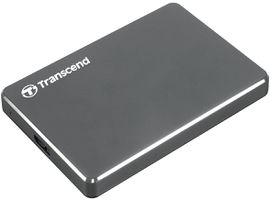 Transcend StoreJet 25C3 1000Go Aluminium disque dur externe