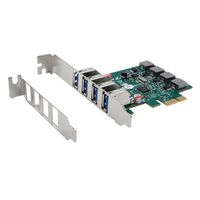 EXSYS EX-11044 Carte PCIe 4 ports USB 3.2 Gen 1
