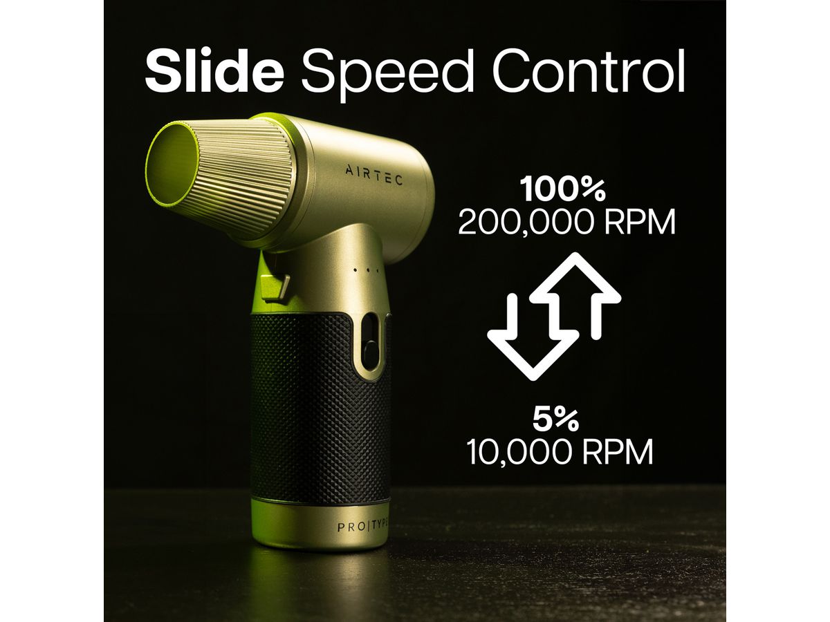 AIRTEC Pro Type 8 Souffleur de poussière sans fil
