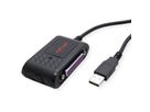 ROLINE Convertisseur USB / parallèle + sériel