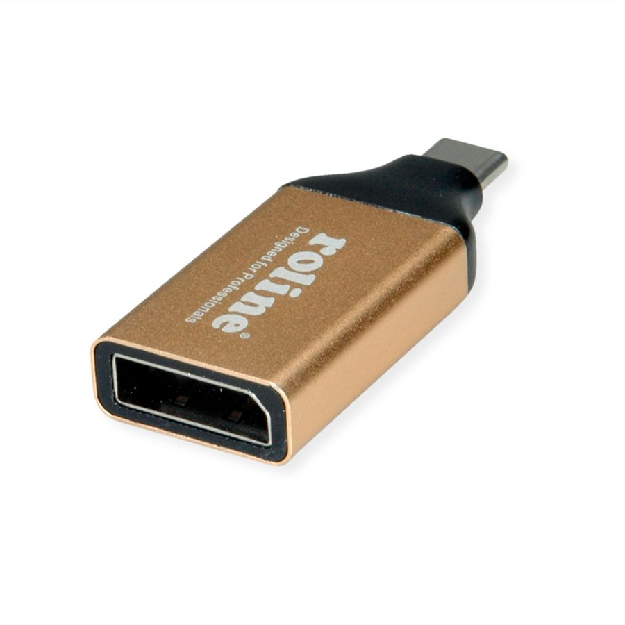ROLINE GOLD Adaptateur Type C - DisplayPort, v1.2, M/F