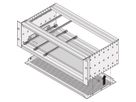 SCHROFF Plaque de montage 84F 460T