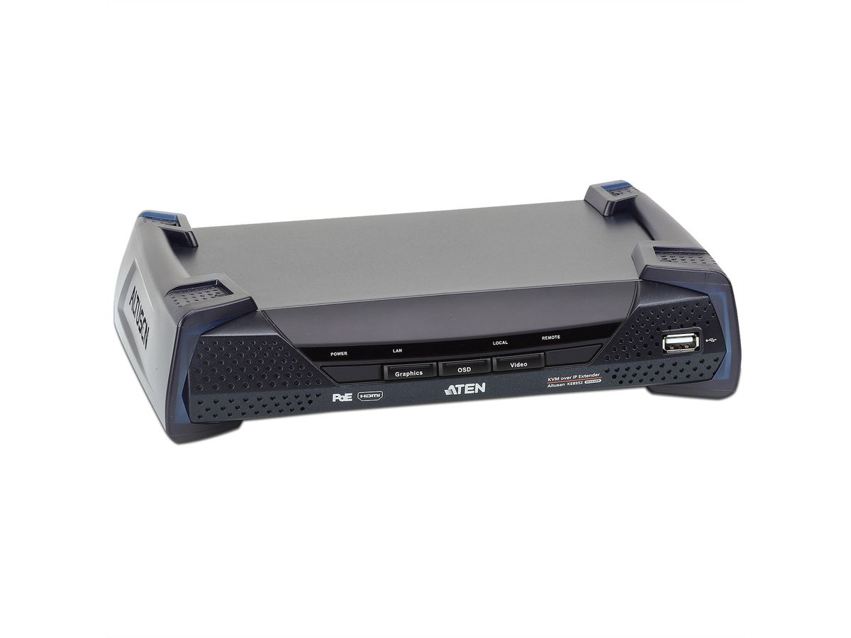 ATEN KE8952R 4Récepteur KVM HDMI 4K sur avec PoE