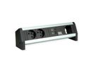 BACHMANN DESK 2xUTE 1xUSB A&C 22W 1xCM GST18