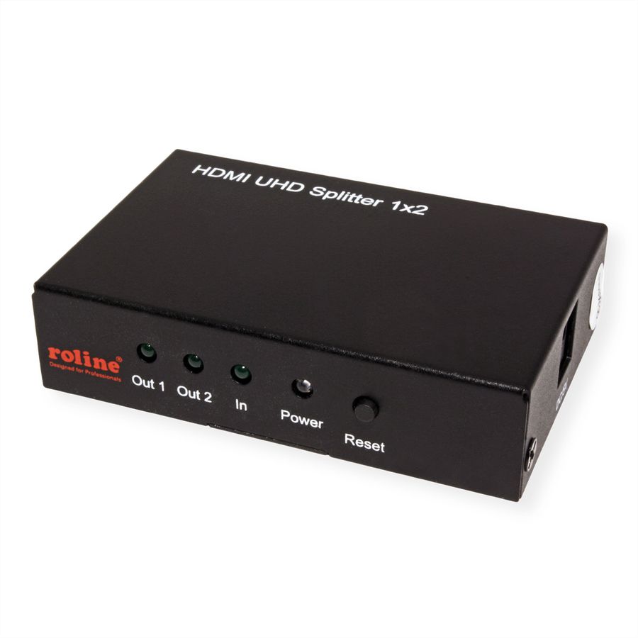 ROLINE Distributeur HDMI, 4K, 2 ports