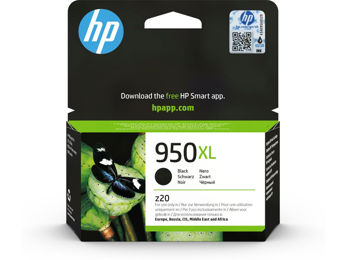 HP 950XL cartouche d'encre noir grande capacité authentique