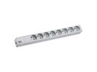 BACHMANN 19" 1UH 8xUTE 1xBornier, Avec câble ouvert de 10cm