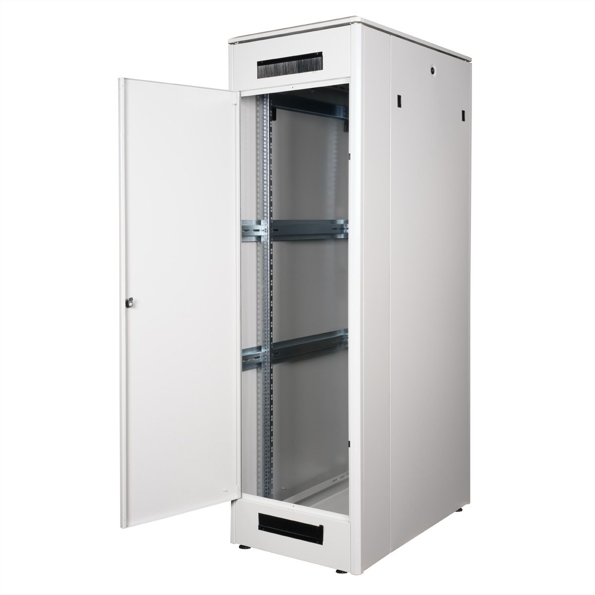 ROLINE 19" Baie réseau Pro 42U, 600x1000 LxP Porte verre gris