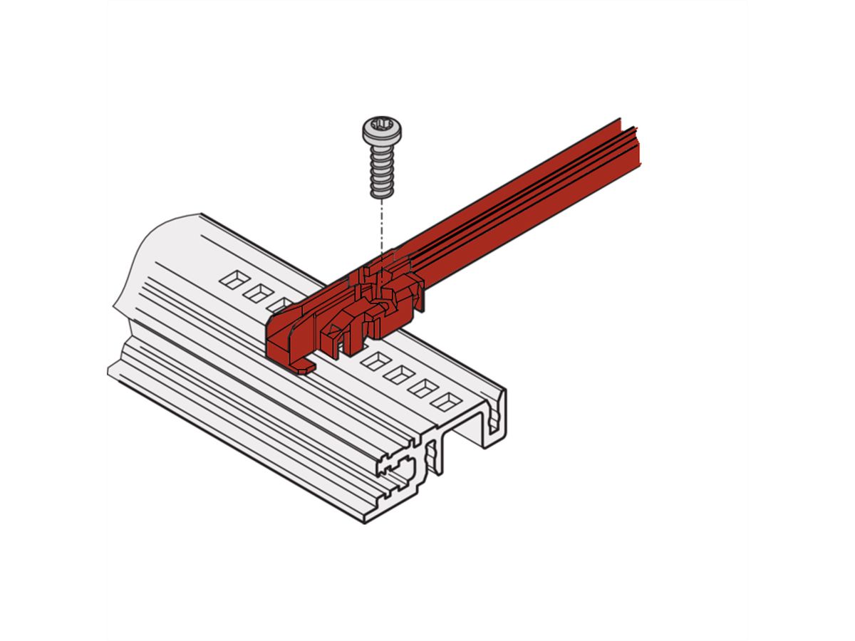 Vis à tête cylindrique de SCHROFF, Torx, autoserrante, M2.5 x 9.3