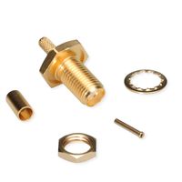 TELEGÄRTNER Prise de câble SMA pour RG-316/U plaquée or