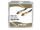 ROLINE GOLD Câble HDMI Ultra HD avec Ethernet, M/M, Retail Blister, 2 m