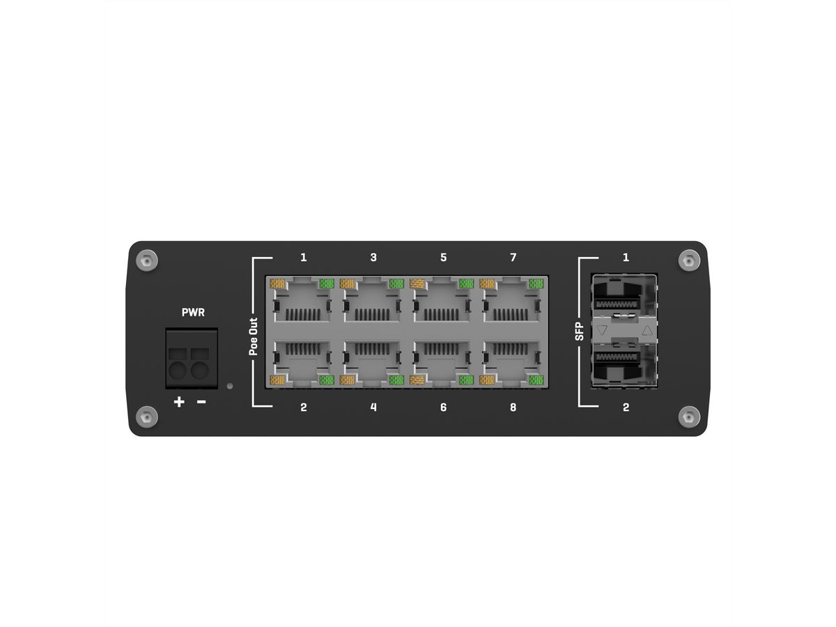 TELTONIKA TSW200 Switch non géré PoE+ Gigabit SFP