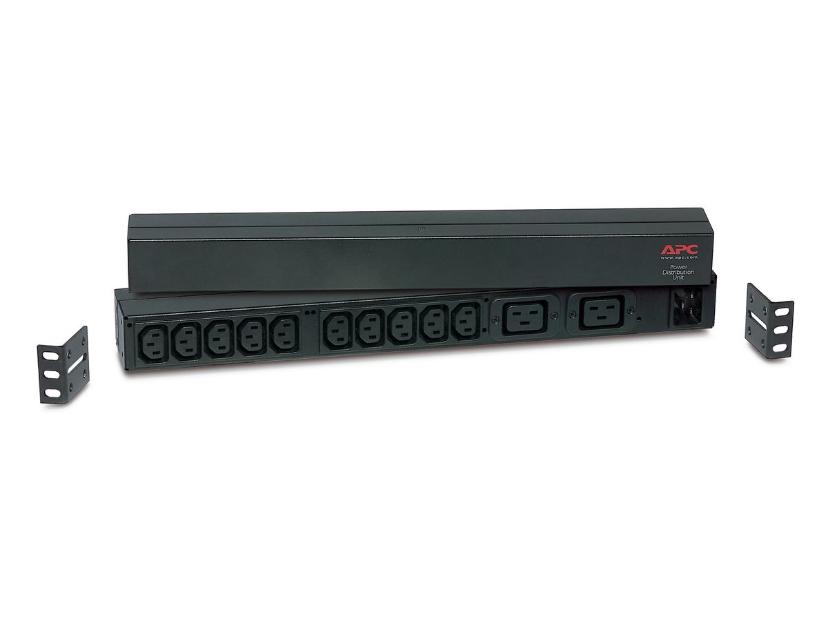 APC AP9559 - Bandeau de prises, simple, 1U, 16 A, 230 V, 10xC13-2xC19