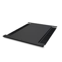 SCHROFF Varistar CP Toit plat avec découpes, RAL 7021, 800W, 1000D